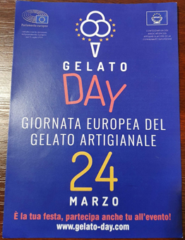 Eissorte zum Gelato Day am 24.März 2023 ist Apfelstrudeleis, Pate Österreich
