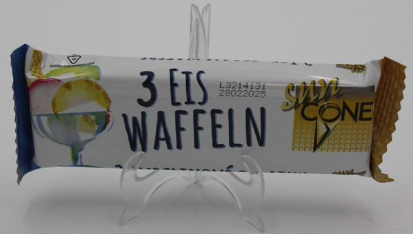 Eiswaffel dreier. Eiswaffeln Sun Cone at. Waffeln und Tüten aus Tschechien / Znaim. Partner der GroßHandel EIS GmbH. 