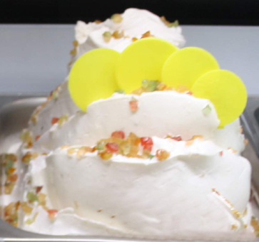 Eisidee. Sole Siziliano. Sizilianische Sonne. Sonne Cassata Gelato Eis