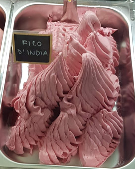Eisidee Fico d´India. Indische Feige als Eis