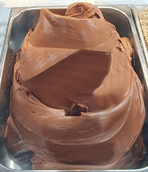 Eisidee Supercacao als Schokoladeeis