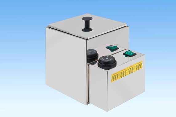Warmhaltebehälter mit Thermostat für 1 Farben Copertura Stracciatella zum Überzug für Eis und Eistüten bei GroßHandel EIS GmbH