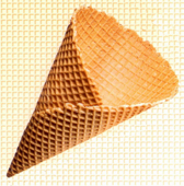 Jumbo Tüte, gerollte Waffeltüte. Sun Cone at. Waffeln und Tüten aus Tschechien / Znaim. Partner der GroßHandel EIS GmbH