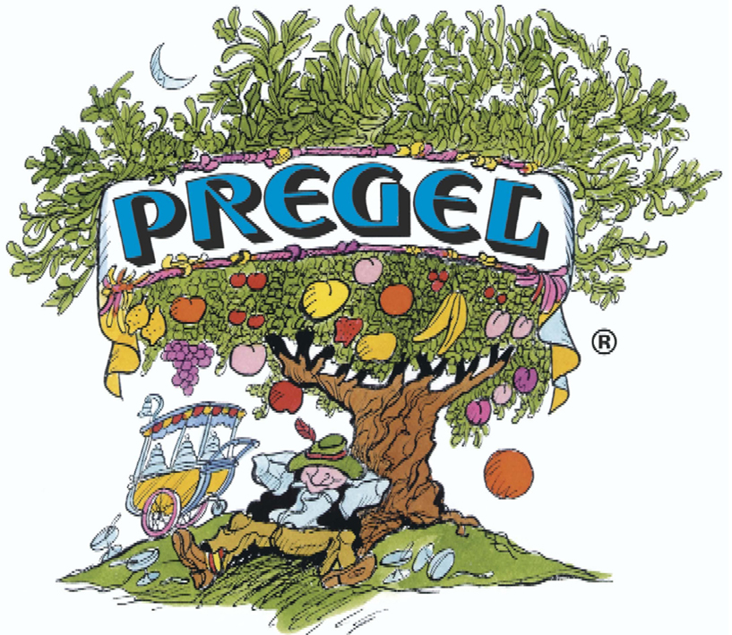 Logo Pregel Italien. Pregel Austria Grundstoffe für die Eiserzeugung