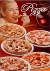 Plakate Pizza. PL 136. Plakat 100 x 70