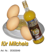 Eis & Gelati Zabaione - Eierlikoer Eispaste. Milcheispaste zur Herstellung von Speiseeis mit dem Geschmack von Eierlikoer - Zabaione