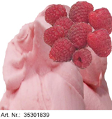 Eis & Gelati Eisprodukte für die Eisdiele und Konditorei. Fruchteispaste Himbeere.