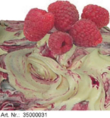 Eis & Gelati Variegatos. Variegati zur Marmorierung und Streifung von Speiseeis, Herstellung von Variationen zu normalem Speiseeis und Dekoration von Eisbechern und Nachspeisen für die Eisdiele, Konditorei, Eissalon, Großküche und Gastronomie. Eis & Gelati Variegato in den Sorten Amarenada Variegato, Biscaffe Variegato, Biscotti Variegato, Biscotti Bianco Variegato, Cremini Chrunchy Variegato, Edelnougat Variegato, Erdbeer Variegato, Granatapfel Variegato, Heidelbeere Variegato, Himbeere Variegato, Holunder Beere Variegato, Johannisbeere Variegato, Kürbis Variegato, Mandarine Variegato, Maroni Variegato, Marsala Rosinen Variegato, Nougat mit Stücken Variegato, Orangen Variegato, Pfirsich Orange Variegato, Sauerkirsche Variegato, Stracciatella Copertura Variegato, Walderdbeere Variegato, Waldbeeren Variegato. 