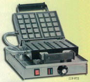 Waffeleisen für Profis. aus Gusseisen. Langlebig und robust. Original Brüsseler Form