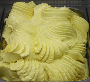Eis & Gelati. Eis - Produktion. Vanilleeis mit Ei. Vanille Oro in Pulverform oder Vanillepaste mit Frischei. GroßHandel Eis GmbH