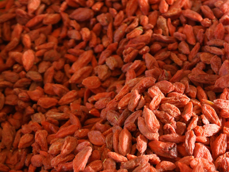 Goji Beeren. getrocknete Goji Beeren ohne Zucker. Zutat für Eispaste Goji Himbeer Variegato für diverse Eissorten. GroßHandel Eis GmbH