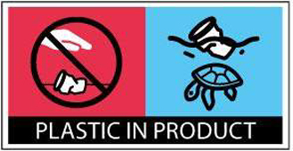 Verpflichtendes EU Zeichen für Plastik im Produkt EU Zeichen für Plastik im Produkt, Papiererzeugnisse mit Polyethylenbeschichtung